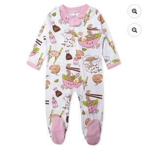 New Honest Baby Clothing Organic Cotton Long Sleeve Sleep N Play pink